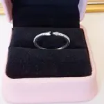 Anel Cravejado Seta Lisa Regulável - Imagem 3