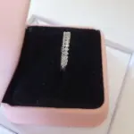 Anel com Dois Aros Cristal Zircônias e Bolinhas - Imagem 2