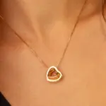 Gargantilha Dois Corações - Imagem 2