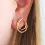 Brinco Circular Zircônias - Imagem 2