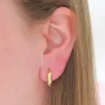 Brinco Argola Cravejada - Imagem 2