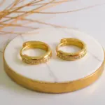 Brinco Argola Cravejada